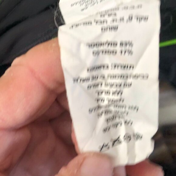 Saucony Womens Leggings Medium Skinny Leg Stretch Pull On Black Athleisure - Picture 13 of 15